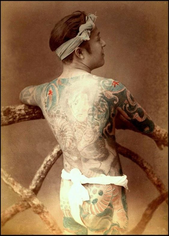 江戸時代の刺青